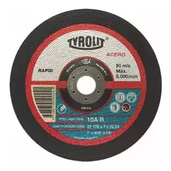DISCO DE DESBASTE 180 TYROLIT