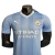 Camisa Manchester City I 23/24 Jogador Masculina - Azul
