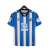 Camisa Málaga I 22/23 - Torcedor Hummel Masculina - Azul com detalhes em branco e preto
