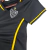 Camisa Galo III 23/24 - Torcedor Feminina - Preta com detalhes em amarelo