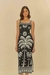 vestido midi coqueiral Farm 338600