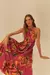 vestido cropped bordando flor Farm 328041