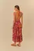vestido cropped bordando flor Farm 328041 - neide modas