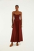 VESTIDO FARM CORSELET LASTEX 345885 - comprar online