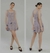 vestido curto andorinha Florinda 67827