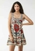 vestido curto francisca Farm 341295