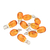 509 - LAMPADA DO PISCA ESMAGADA AMARELA 12V X 10W BIZ 125 NEO, MHX - loja online