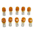 509 - LAMPADA DO PISCA ESMAGADA AMARELA 12V X 10W BIZ 125 NEO, MHX - comprar online