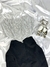 Corset Branco com Brilho e Elástico