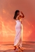 Vestido Branco Longo na internet