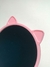 Espelho rosa gatinho pequeno