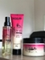 Kit Hidratante cereja e champagne + óleo corporal + esfoliante + body splash