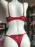 Conjunto Sexy sem Bojo com Tule Desenhado na internet