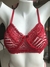 Lingerie Rendada com Calcinha Regulável - Basic vermelho M na internet