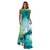 MOVOKAKA-Vestido longo com decote em v preto feminino, vestidos de festa soltos, - loja online