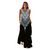 Imagem do MOVOKAKA-Vestido longo com decote em v preto feminino, vestidos de festa soltos,