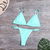 Conjunto de biquíni brasileiro feminino, maiô de cintura baixa, maiô brasilei - loja online