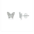 Brinco Borboleta Prata 925 - comprar online