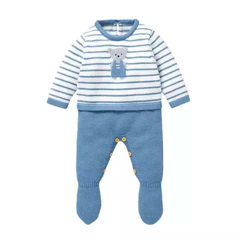 Macacão Bebê Menino Listrado - comprar online