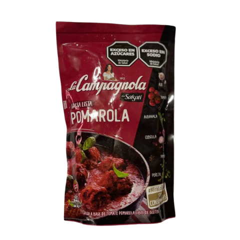 Salsa Pomarola La Campagnola de 340 gr