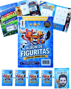 KIT ÁLBUM MUNDIAL “EDICIÓN ARGENTINA" - Mundo Creativo