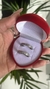 Aliança Diamantada Com Frisos 4mm - comprar online