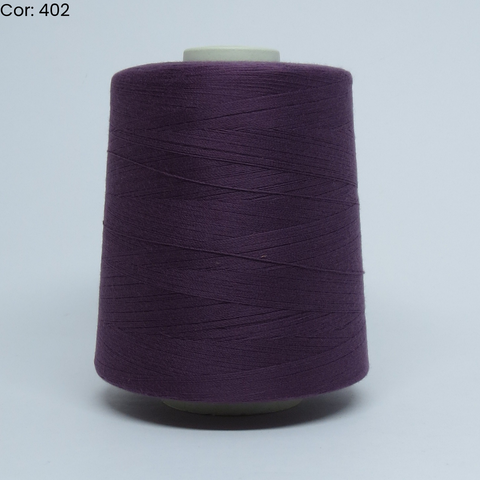 Linha Filotex Para Costura Espessura 50 - 5000 metros - Cor: 402 | 100% Poliéster - Linha Resistente