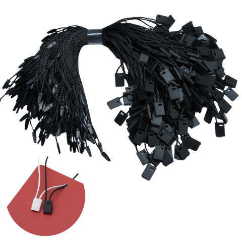 30.000 Lacres Invioláveis Tag Segurança para Roupas Preto Kit Econômico