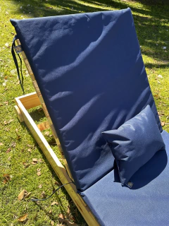 Colchoneta para camastro (Azul) - comprar online