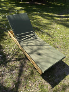 Colchoneta para camastro (Verde)