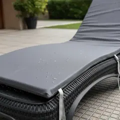 Colchoneta para Camastro Reposera (180 x 60 x 4 cm) GRIS OSCURO en internet