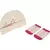 Kit gorro e meia RN amarelo feminino Pimpolho