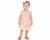 Vestido Bebê Menina em Cotton Leve 9 meses