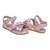 Sandália infantil glam Pimpolho rosa - comprar online