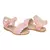 Sandália infantil arco iris Pimpolho salmão - comprar online