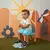 Sandália infantil basica Pimpolho marinho - loja online