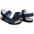 Sandália infantil brisa Pimpolho azul/preto - comprar online
