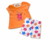 Conjunto blusa e bermuda em cotton 6 meses