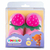 Meia Bichinho Morango Rosa Pimpolho - comprar online