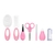 Kit Higiene Rosa Pimpolho 7 peças