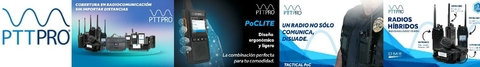 Banner de la categoría RADIOS PTTPRO COMERCIALES PRO3000