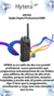 RADIO HP50X HYTERA, comunicación de voz fiable para sectores como grandes construcciones, seguridad privada, terminales terrestres, parque industrial