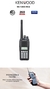 RADIO PORTATIL NX-1300-NK3 450-520 MHz, Digital NXDN-Analógico, DTMF, IP67, 5 Watts, 260 Canales, Roaming, Encriptación,