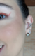 Piercing V Zircônia - comprar online