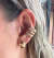 Piercing Triplo Cravejado - comprar online