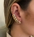 Earcuff Espinha de peixe - comprar online