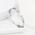 Brazalete plateado