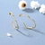 Aretes acero corazón