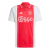 Camisa Ajax I 24/25 Adidas - Masculina - Torcedor - Branca e Vermelha