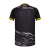 Camisa Botafogo IV 24/25 da Reebok, modelo masculino, na cor preta com detalhes brancos e amarelos.